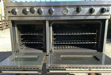 Viking range cooker VGRC485-6 QDSS, 1200mm wide, Natural Gas, stainless ...