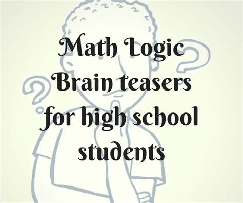 Image result for Logic Math Lessons