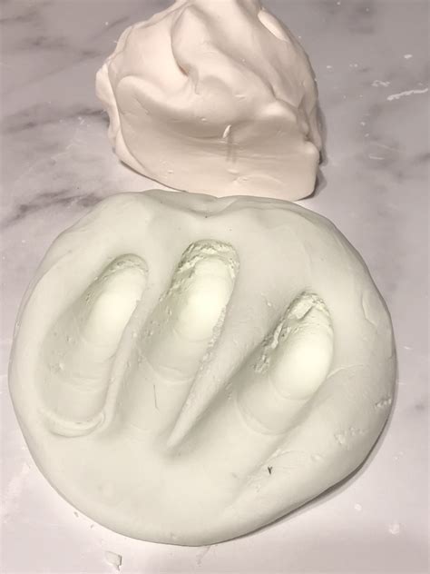 Easy Moon Dough Recipe with Corn Starch and Conditioner