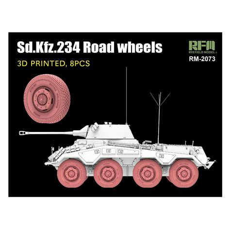Rye Field Model RM2073 1:35 Upgrade Set for RM5110 3D Printed Road ...