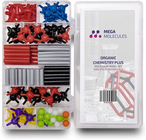 Mega Molecules Organic Plus Molecular Model Set Organic Chemistry Kit ...