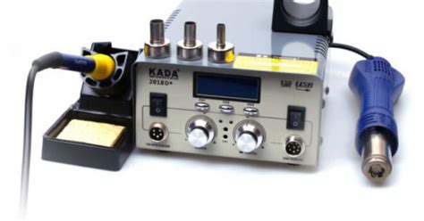 KADA 2018D+ SMD BLOWER WITH SOLDERING IRON STATION