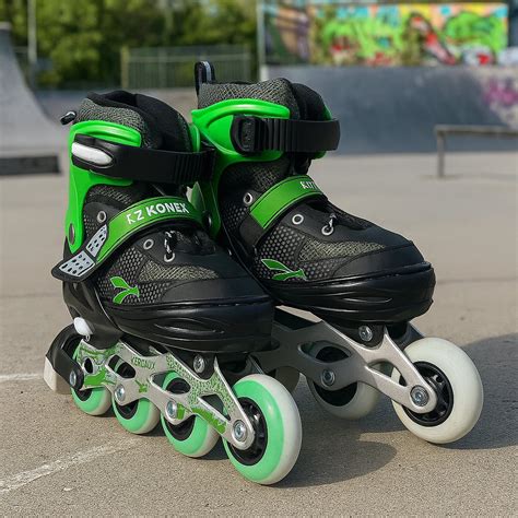 Professional Adjustable Inline Skates for Kids and Adults (Large / 1 P ...