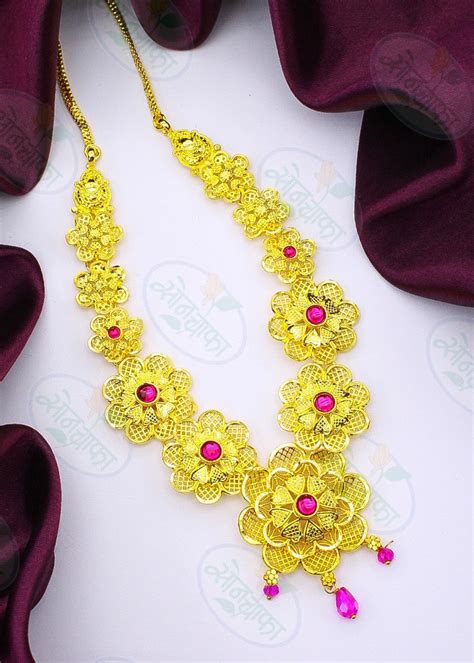 FLORAL GANPATI NECKLACE – Sonchafa