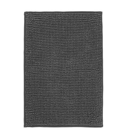 TOFTBO bath mat, anthracite, 40x60 cm (16x24") - IKEA