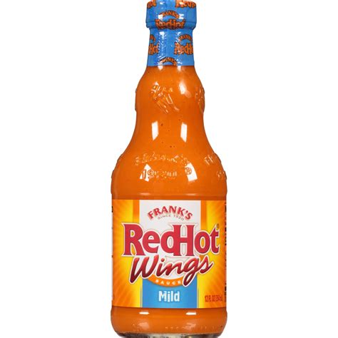 Frank's RedHot Mild Wings Hot Sauce, 12 fl oz Hot Sauces - Walmart.com