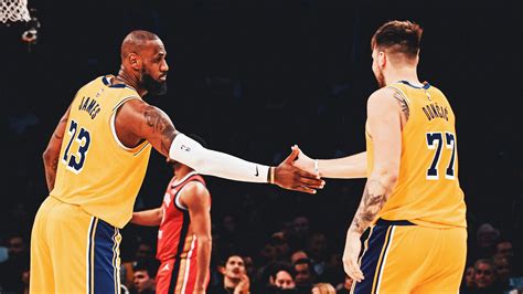 HD Wallpaper: LeBron James & Luka Dončić Unite on the Court