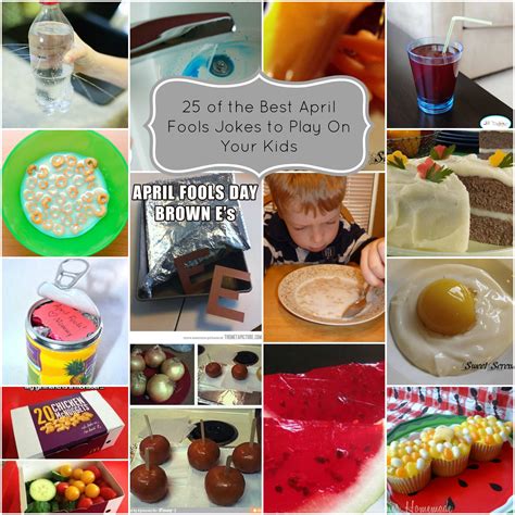 25 of the Best April Fools Jokes to Play On Your Kids