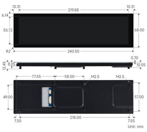 Buy 8.8inch DSI Capacitive Touch Display, IPS Panel, 480 × 1920 ...