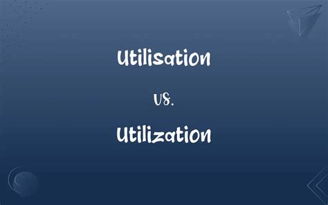 Image result for Utilisation or Utilization