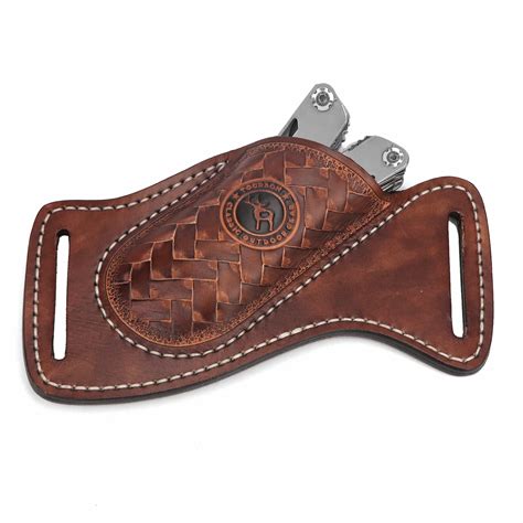Snapklik.com : Tourbn Tourbon Leather Knife Sheath For Belt Pocket ...