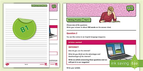 Image result for ESOL B2 Writing Sample for Part 1