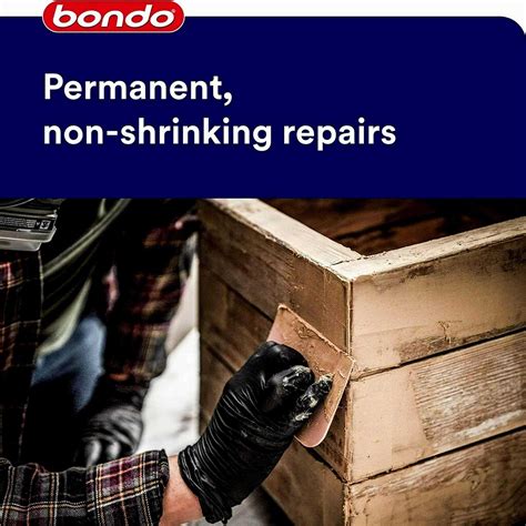 Bondo Wood Filler - Shop Hardware Tools for Work and Home