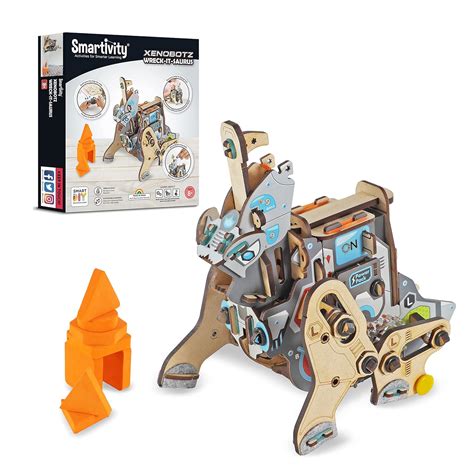 Buy Smartivity Xenobotz Wreck It Saurus for 8+ Years Boys and Girls ...
