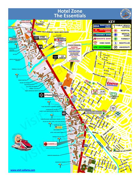 Nuevo Vallarta Mexico Map at Betty Novack blog