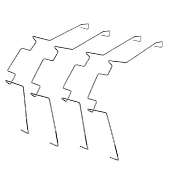 DGHAOP 4pcs Computer Mainboard CPU Radiator Fan Fixing Clip Computer ...