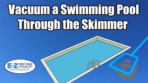 How to Vacuum Pool Using Skimmer 的图像结果