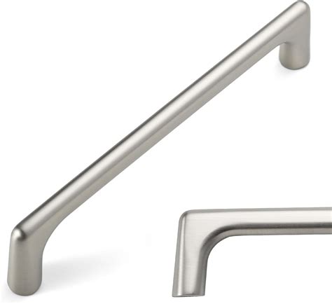 Amerdeco 10 Pack Brushed Satin Nickel Cabinet Pulls 5 Inch(128MM) Hole ...