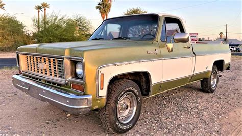 1973 Chevy Pickup 1973 Chevy Cheyenne 10 Pickup TruckMetallic With
