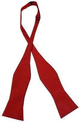 Buy Fancycart Men's Red open Bow Tie with matching Pocket Square at ...