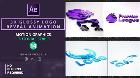 After Effects 3D Logo Tutorial 的图像结果