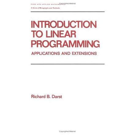 Introduction of Linear Programming 的图像结果