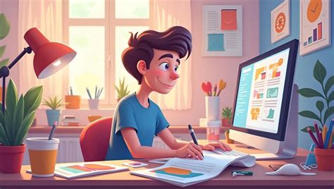 Computer Boy Drawing 的图像结果