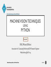 Image result for Python Machine Vision Library