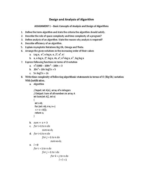 Image result for Examples of Assignment Problem in Daa