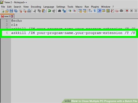 Image result for How to Make Batch File Auto Close