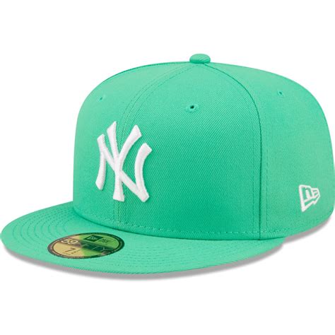 Mens New Era Green New York Yankees Logo 59FIFTY | Ubuy India
