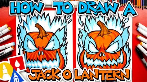 Jack O Lantern Drawing