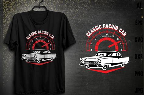 Racing Car T-shirt Design Graphic by Creativity Designer · Creative Fabrica