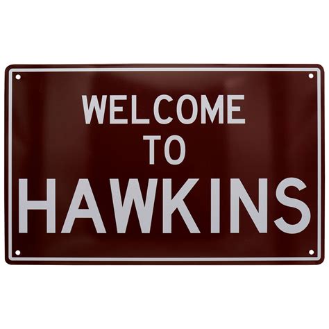 Stranger Things Set of 3 Tin Signs | Stranger things, Stranger things ...