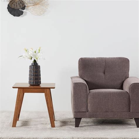 Buy Montreal End Table - Brown from Home Centre at just INR 12495.0