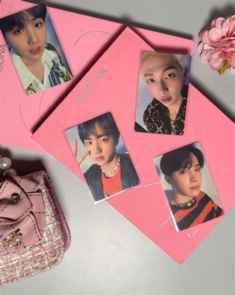 BTS Persona Photocards Set of 4 | RM, Jin, J-Hope, Suga – Moonchild's Abyss