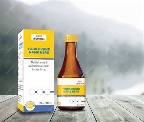 Private Label Syrup - Lycovit Syrup Manufacturer from Surat