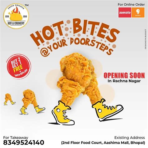 Menu at Hot & Crunchy Fried Chicken, Bhopal