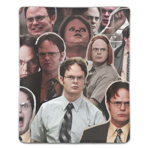 Mouse Pad Dwight Schrute Mousepad Non Slip Rubber Mouse pad Gaming ...
