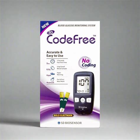 SD Codefree Blood Glucose Meter (Accurate & Easy to Use) – MedineedsIndia
