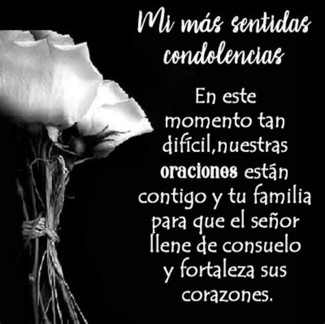 Short Condolence Message in Spanish: A Concise and Heartfelt Way to ...
