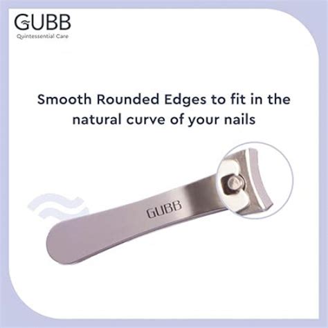Gubb Nail Clipper Curved Stainless Steel 1 NOS