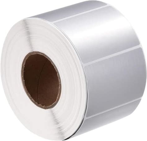 True-Ally 60x40 Silver Non tearable NT Labels Glossy 60mm x 40mm - 500 ...