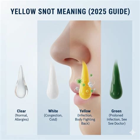370+💛 Yellow Snot Meaning 🤧2025 Guide