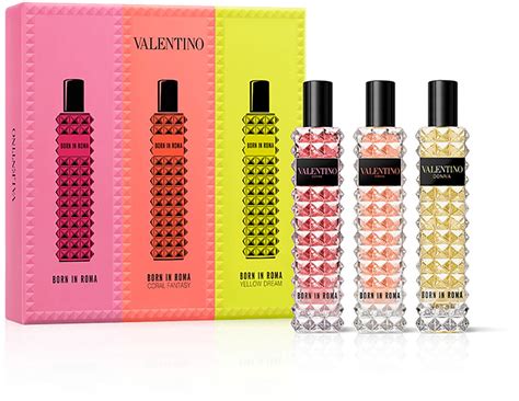 Valentino Born in Roma Donna Eau de Parfum Discovery Trio Gift Set ...