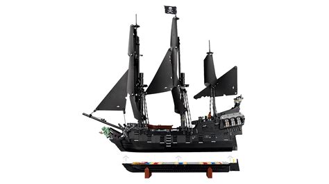 Icons Captain Jack Sparrow’s Pirate Ship, Building Kit for Adults 1036 ...