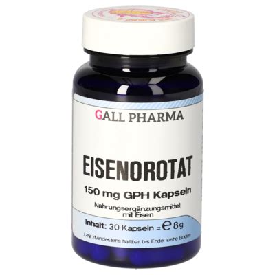 Iron Orotate 150 mg GPH Capsules [5408645]-Gall-Pharma GmbH-Online-Shop