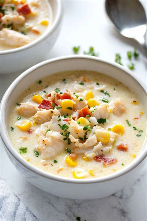Crab and Corn Chowder - Insanely Good