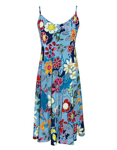 Jams World - Spaghetti Strap Sundress - Eden Dress - Pacific Flora