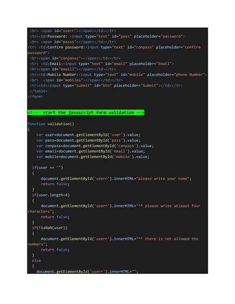 What Is JavaScript Form Validation Code with Harry 的图像结果